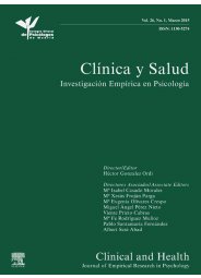 Revista Clínica y Salud