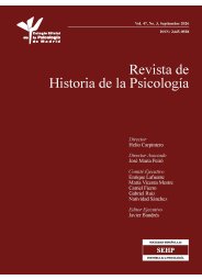 Revista de Psicología historia