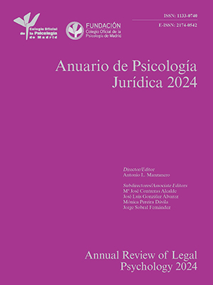 Anuario de Psicologia Juridica