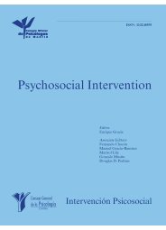 Psychosocial Intervention
