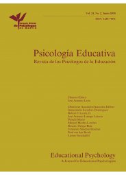 Revista Psicología Educativa
